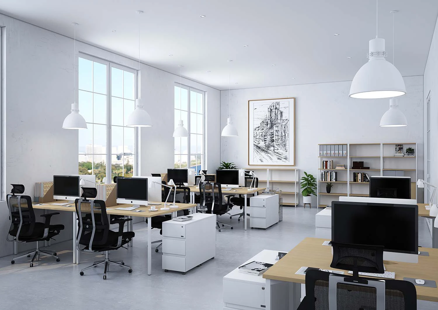 Dự Án Văn Phòng Đã Hoàn Thiện Oha Decor Quảng Nam