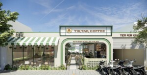 Dự án quán cafe đã hoàn thiện Oha Decor Đà Nẵng
