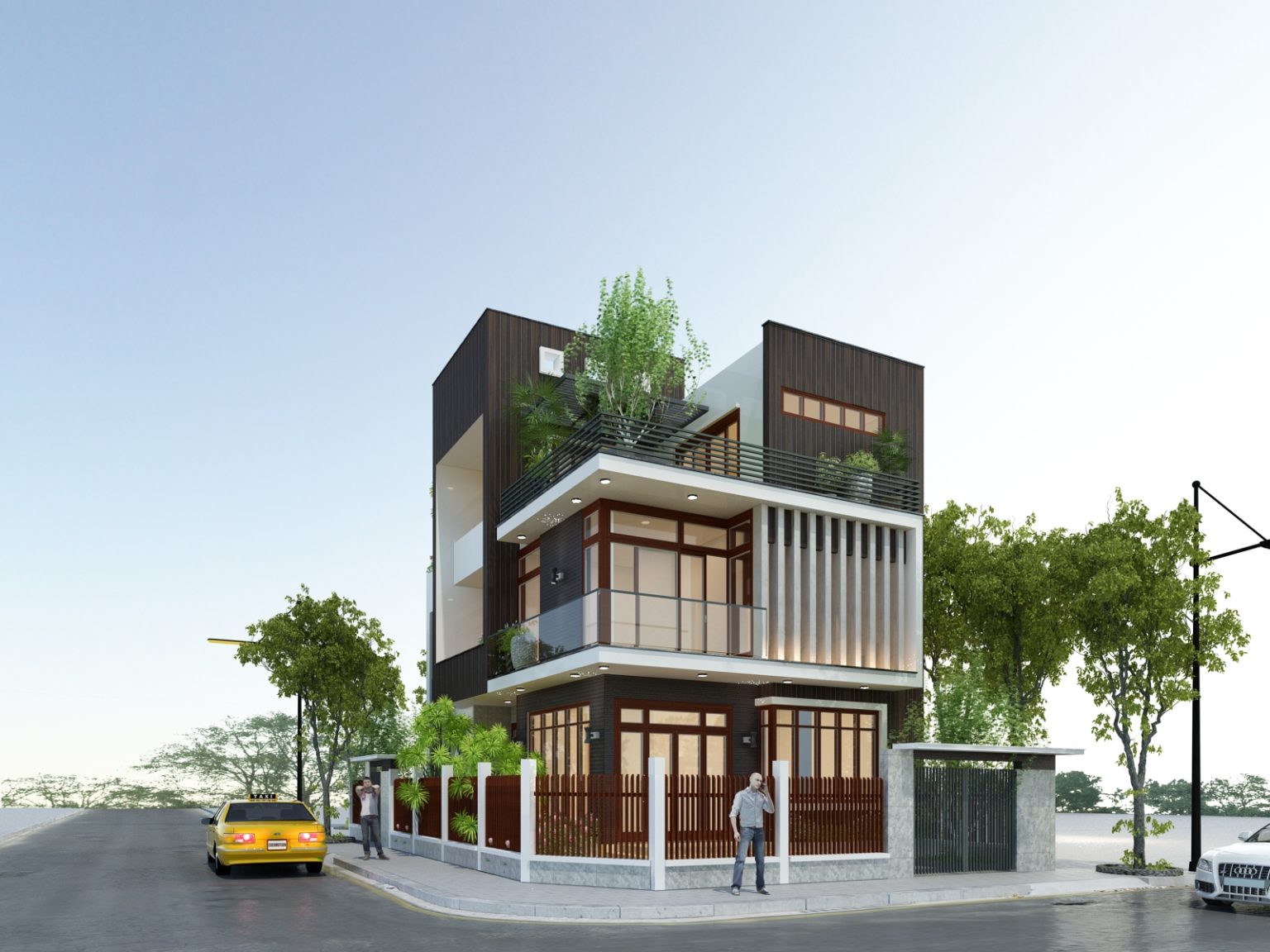 Mô tả: Thi công nhà trọn gói Hà Nội với bản vẽ 3D sáng tạo, thẩm mỹ cao Thi công nhà trọn gói Hà Nội 2025: Kiến tạo tổ ấm bền vững, đậm chất riêng