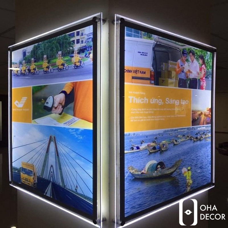 backlit film hộp đèn quảng cáo Huế