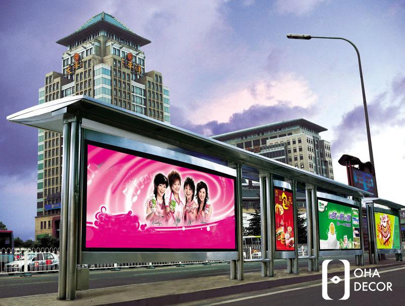 backlit film hộp đèn quảng cáo Huế