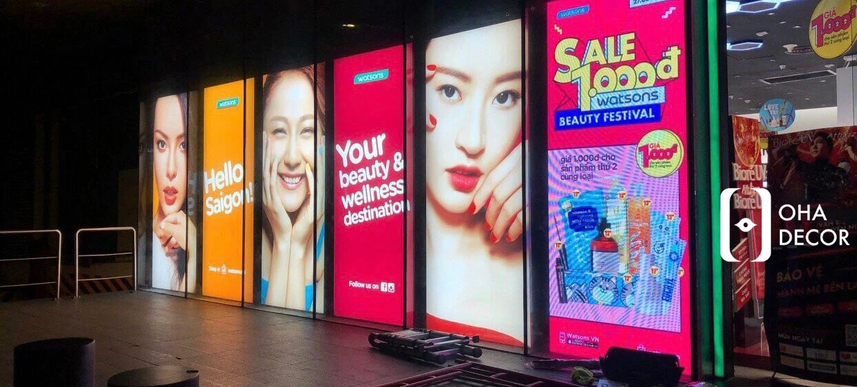 backlit film quảng cáo rạp phim