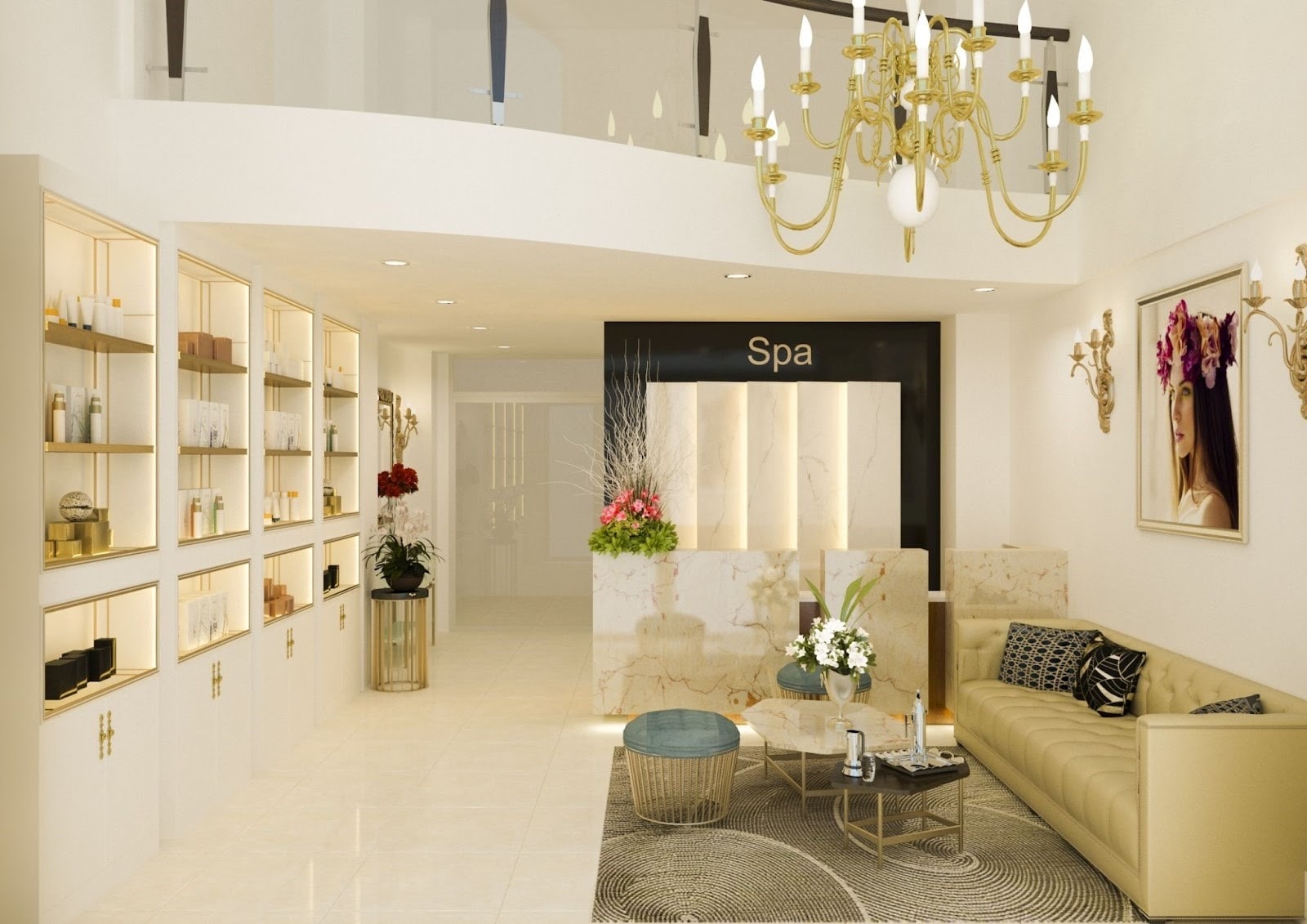 Cách trang trí spa nhỏ đẹp Quảng Ngãi năm 2025 – Bí quyết tạo không gian thư giãn và tăng sức hút khách hàng 5 Cách trang trí spa nhỏ đẹp Quảng Ngãi năm 2025