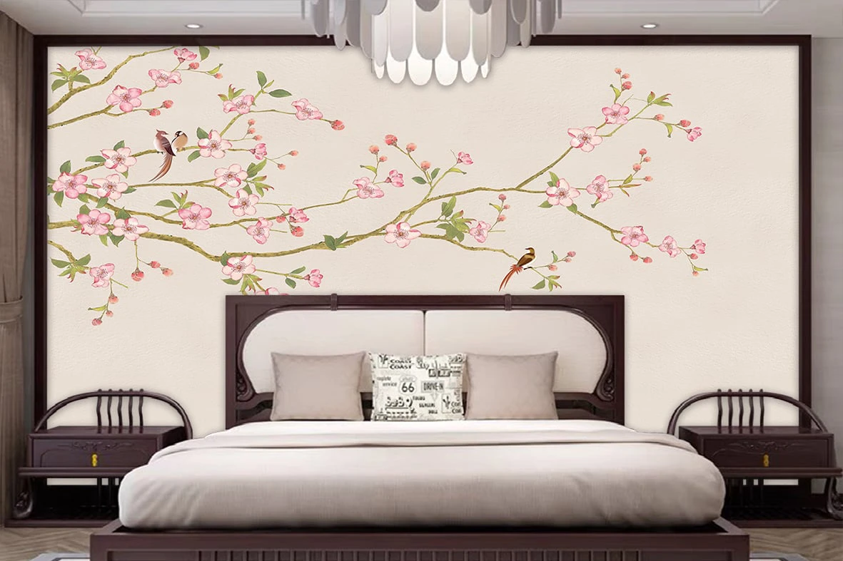 Decal dán tường 3D phòng ngủ Phú Thọ