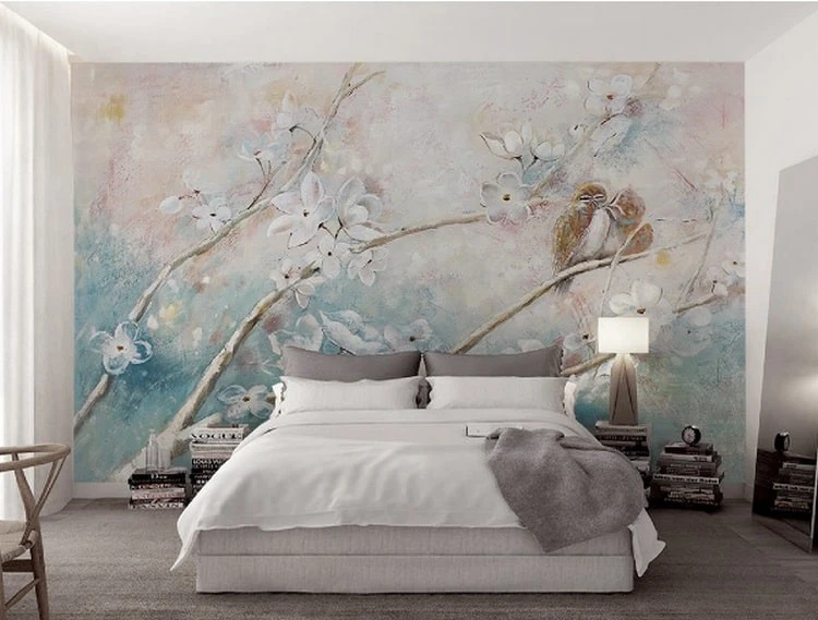 Decal dán tường 3D phòng ngủ Phú Thọ