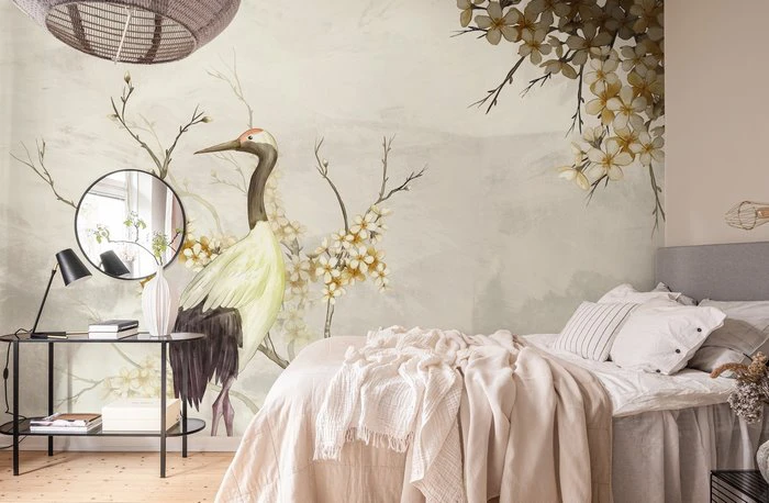 Decal dán tường 3D phòng ngủ Phú Thọ