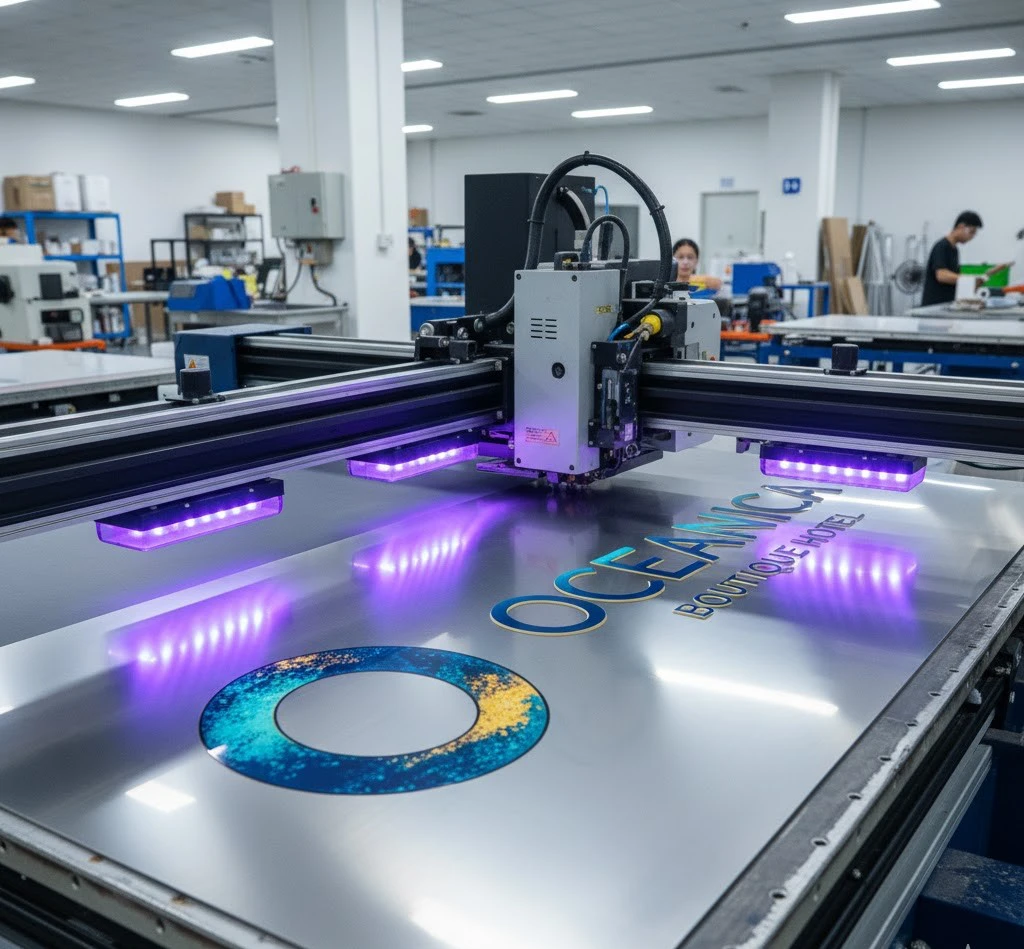 Mô tả: In uv inox bảng hiệu khách sạn Quy Nhơn với độ bền vượt trội trước môi trường biển In UV Inox Bảng Hiệu Khách Sạn Quy Nhơn 2025: Nâng Tầm Thương Hiệu Du Lịch