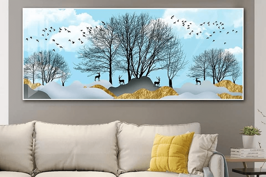 in tranh lụa 3d cao cấp Hưng Yên