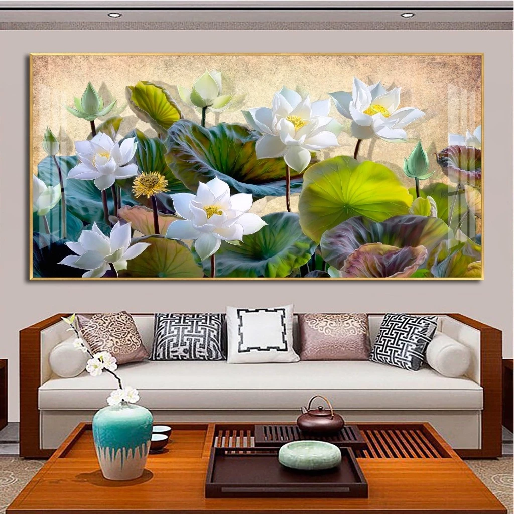in tranh lụa 3d cao cấp Hưng Yên