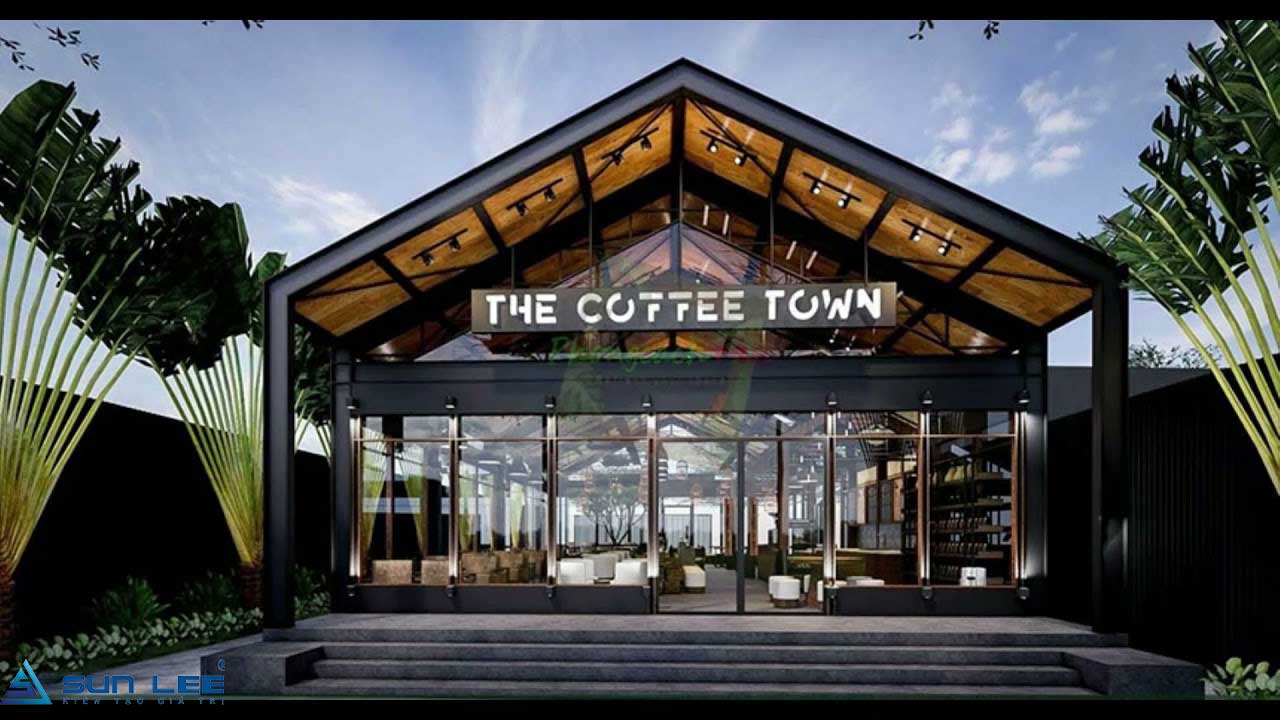 Quán cafe khung thép tiền chế Quảng Bình – Xu hướng thiết kế hiện đại năm 2025 4 Quán cafe khung thép tiền chế Quảng Bình