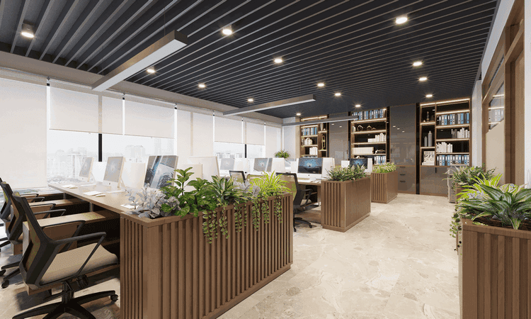 Xu Hướng Thi Công Nội Thất Văn Phòng Đà Nẵng 2025 – Trải Nghiệm Làm Việc Thông Minh 3 Thi công nội thất văn phòng Đà Nẵng