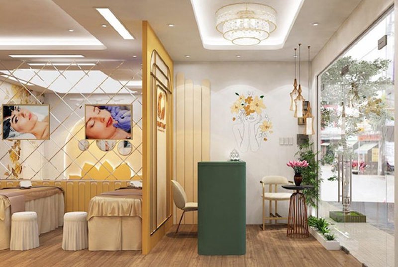 Thi công spa sang trọng Quảng Ngãi 2025 – Không gian đẳng cấp với nội thất cao cấp thi công spa chuyên nghiệp Quảng Ngãi hiện đại 2025