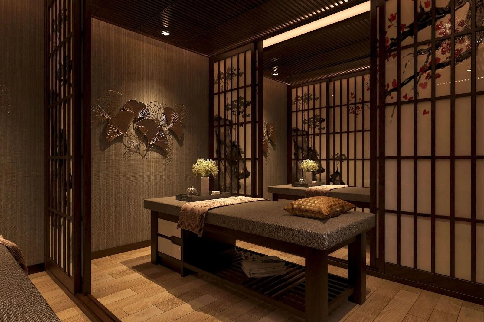 Mô tả: Thi công spa Đông Y Đà Nẵng với khu vực xông hơi thảo dược, thư giãn. Giới thiệu về dịch vụ thi công spa Đông Y tại Đà Nẵng