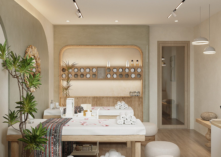 Xu hướng thi công spa trọn gói Quảng Bình 2025: Hiện đại và gần gũi thiên nhiên 2 thi công spa trọn gói Quảng Bình