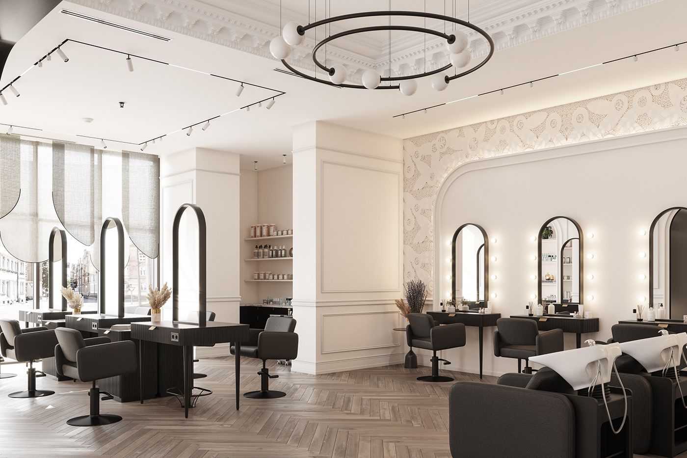 Mô tả: Thi công trọn gói salon Quảng Nam với phong cách sang trọng, hiện đại Thi công trọn gói salon Quảng Nam 2025: Không gian làm đẹp chuyên nghiệp, thu hút khách hàng