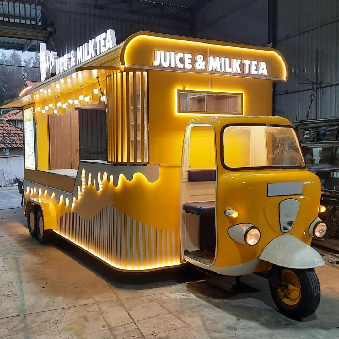 Thi công xe di động tại Huế: Giải pháp kinh doanh linh hoạt 