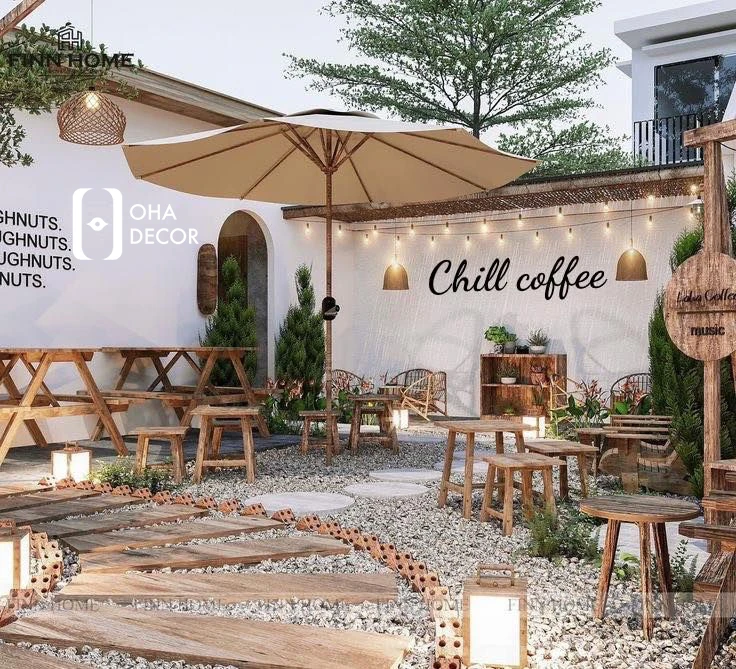 Thiết Kế Quán Cafe Trà Sữa