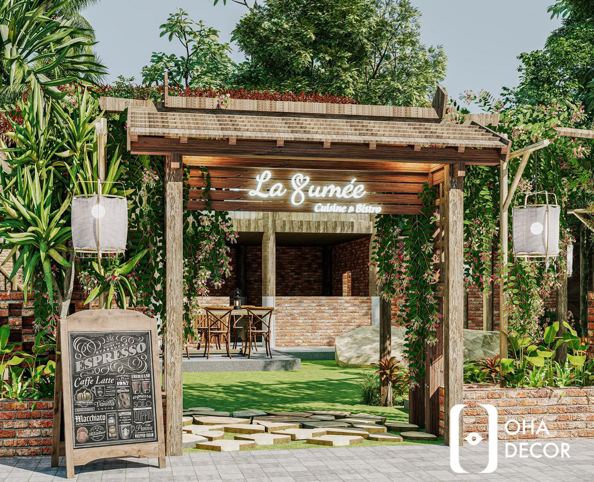 Gợi Ý Mẫu Thiết Kế Quán Cafe Trà Sữa Hà Nội Đẹp Chuẩn Gu Giới Trẻ 2025 4 Thiết Kế Quán Cafe Trà Sữa