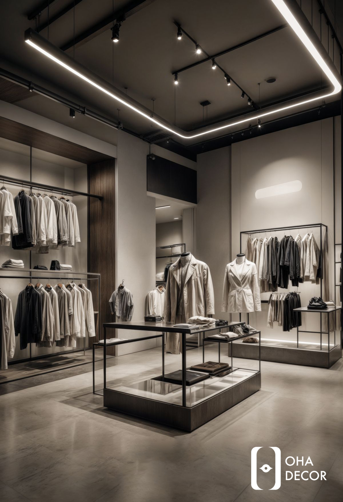 Thi Công Thiết Kế Shop Quần Áo Nam 2025 Tại Huế Sang Trọng 6 thiết kế shop quần áo nam