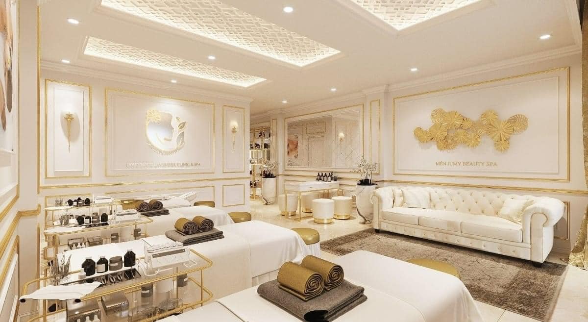 Thiết kế thi công nội thất spa Huế năm 2025