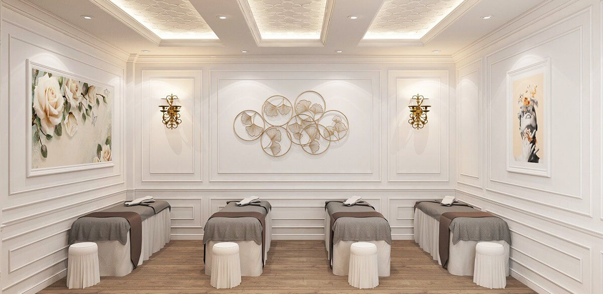 Thiết kế thi công nội thất spa Huế năm 2025 – Nâng tầm thương hiệu spa tại cố đô 6 Thiết kế thi công nội thất spa Huế năm 2025