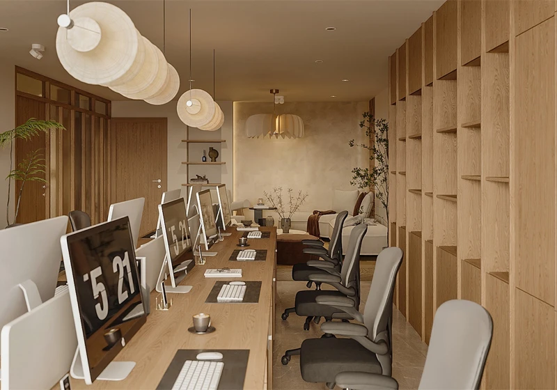 thiết kế thi công nội thất văn phòng nhỏ Hà Nội