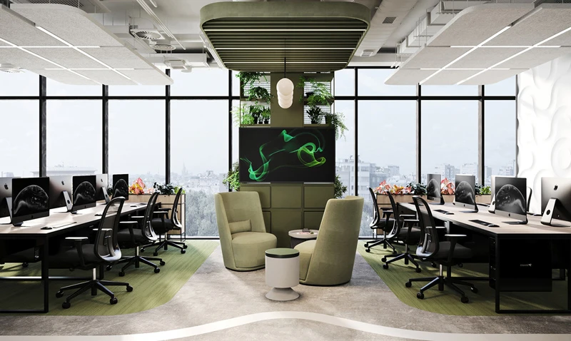 Thiết Kế Thi Công Văn Phòng Tại Quảng Ngãi