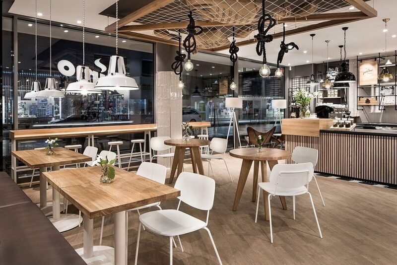 Xu hướng thiết kế và thi công quán cafe Hà Nội nổi bật năm 2025 – Điểm chạm sáng tạo cho không gian hiện đại 3 Thiết kế và thi công quán cafe Hà Nội