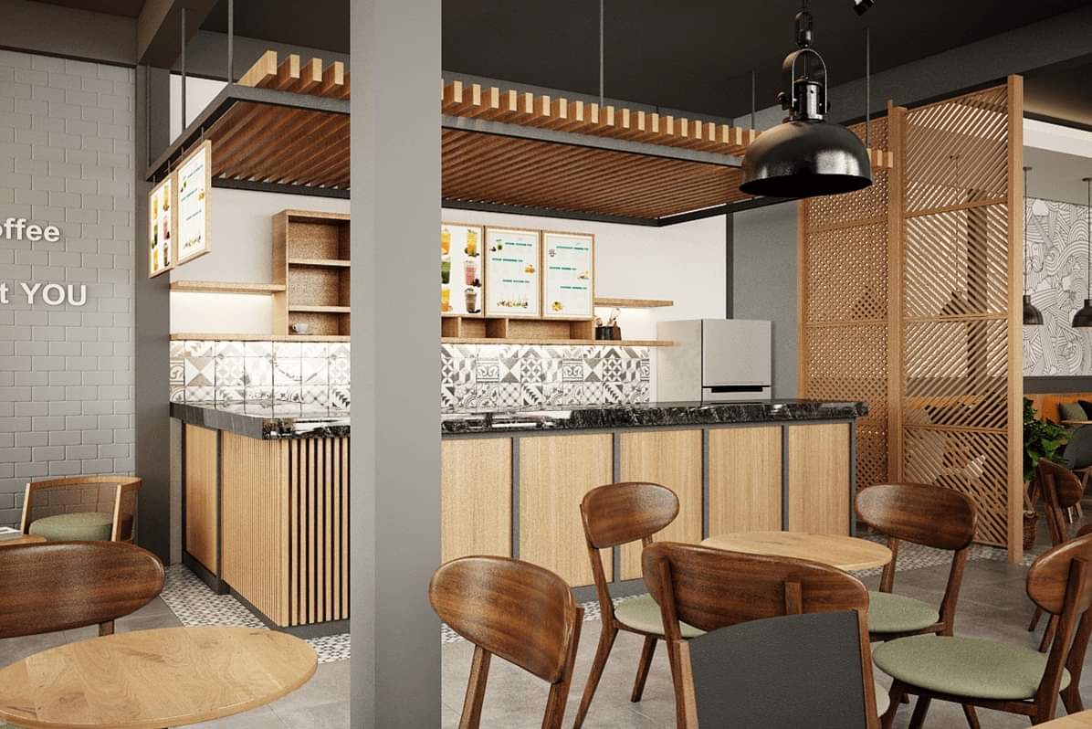 Xu hướng thiết kế và thi công quán cafe Hà Nội nổi bật năm 2025 – Điểm chạm sáng tạo cho không gian hiện đại 6 Thiết kế và thi công quán cafe Hà Nội