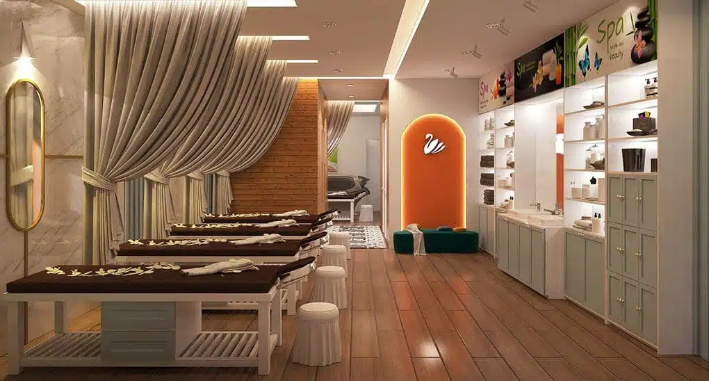 Thiết kế và thi công spa tại Quảng Bình