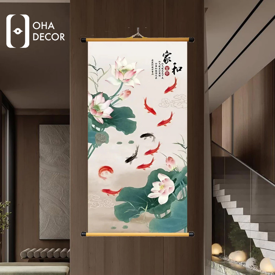5 Mẫu Tranh Lụa 3D Phong Cảnh Hải Phòng Tôn Vinh Không Gian Sống Đẳng Cấp 2 tranh lụa 3d