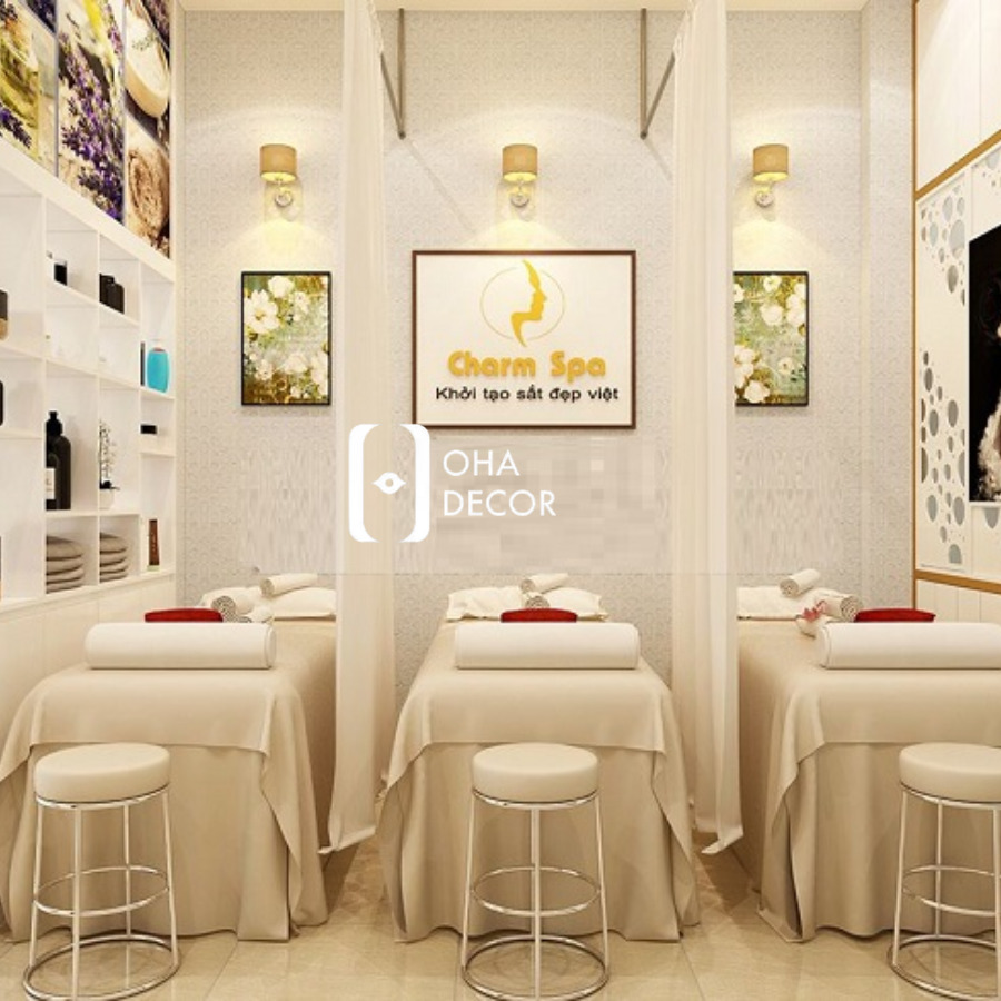 Cách trang trí spa mini đẹp Đà Nẵng 6 ách trang trí spa mini đẹp Đà Nẵng