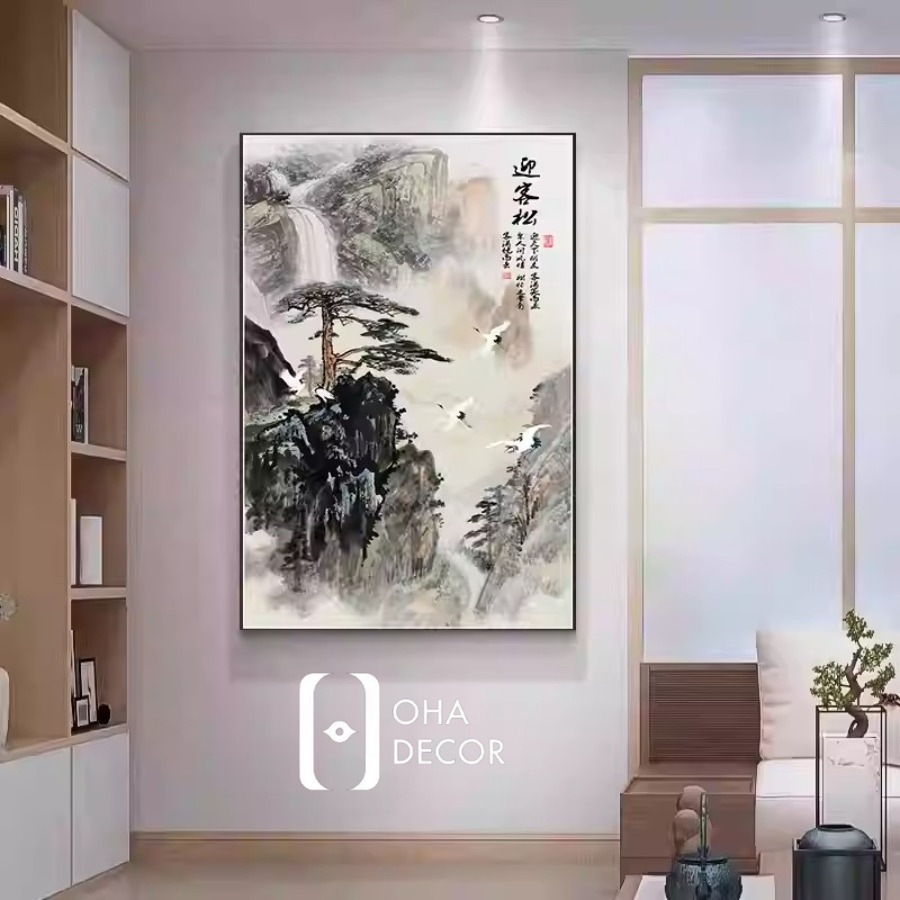 In tranh vải lụa treo tường Huế – Nâng tầm không gian sống với vẻ đẹp tinh tế và đậm chất nghệ thuật cố đô 5 tu quan ao go go do 2 26