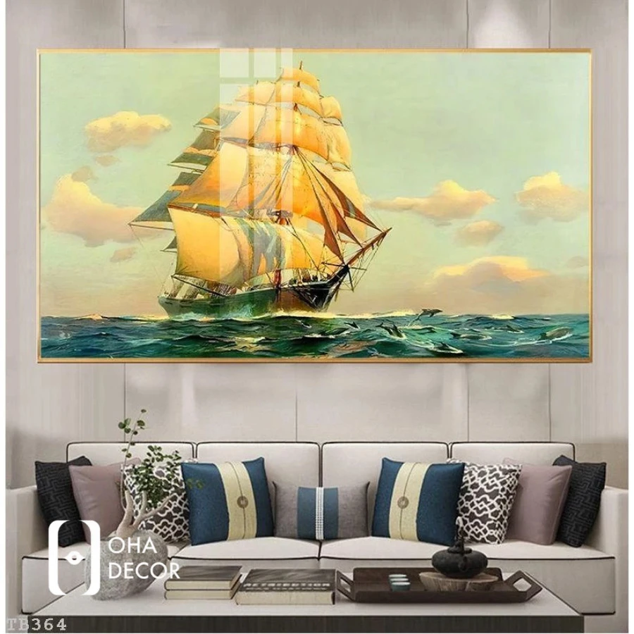 Tranh tráng gương thuận buồm xuôi gió Hải Phòng
