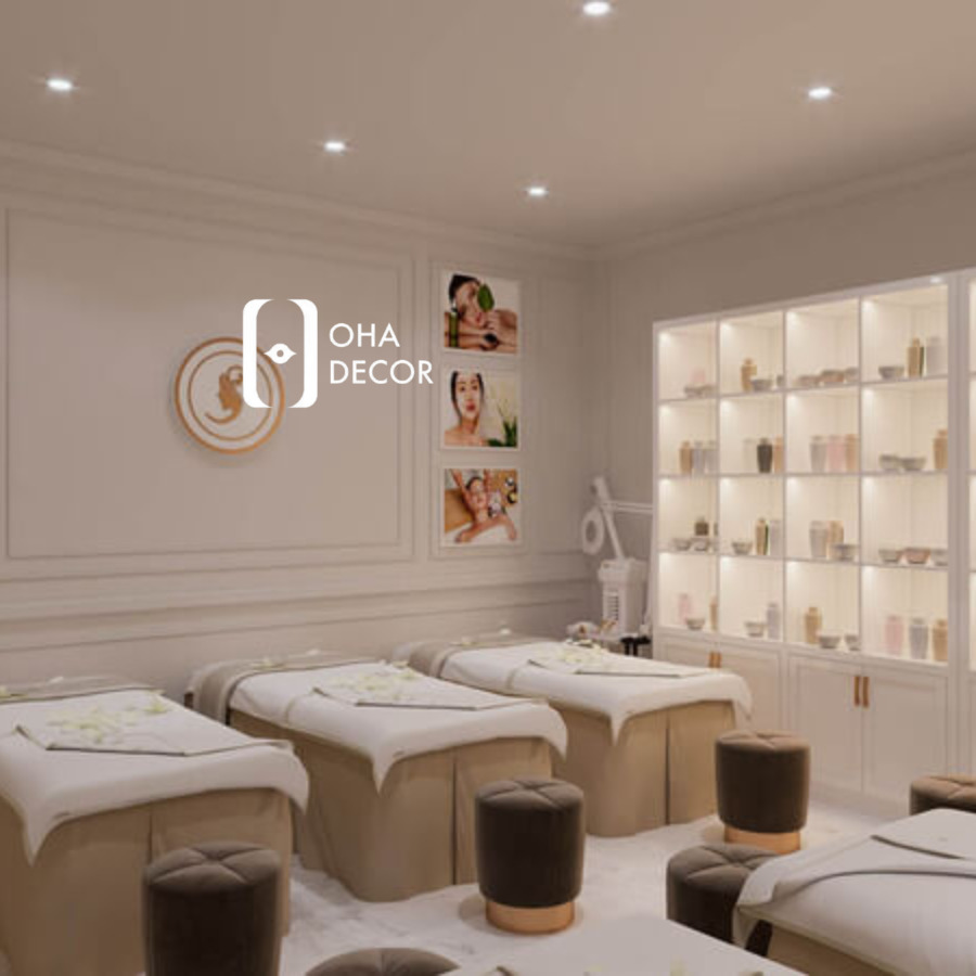 Cách trang trí spa mini đẹp Đà Nẵng 4 Cách trang trí spa mini đẹp Đà Nẵng tạo điểm nhấn thương hiệu