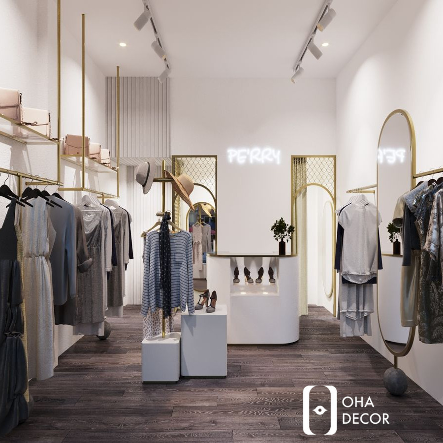 dự án shop quần áo đã hoàn thiện