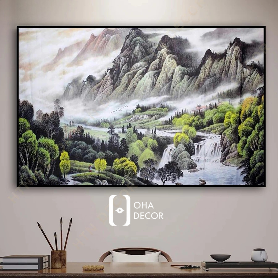 In tranh canvas khổ lớn Hưng Yên – Nâng tầm không gian sống với nghệ thuật hiện đại và giá xưởng siêu ưu đãi 2 tu quan ao go go do 3 26