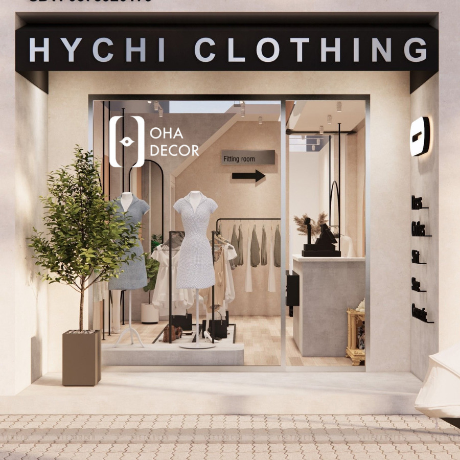 Dự án shop quần áo đã hoàn thiện Oha Decor – nội thất chuẩn sang trọng, trải nghiệm khách hàng tối ưu 3 dự án thi công thiết kế tại Đà Nẵng
