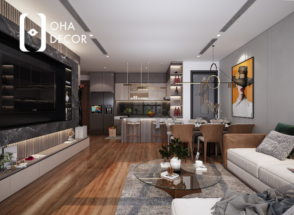 thi công nội thất chung cư cao cấp Quảng Bình