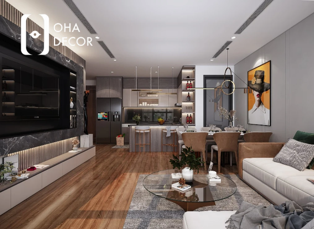 thi công nội thất chung cư cao cấp Quảng Bình