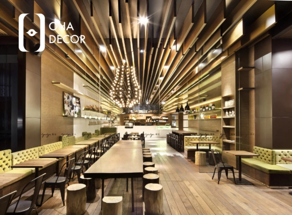 thi công nhà hàng quán ăn Hà Nội