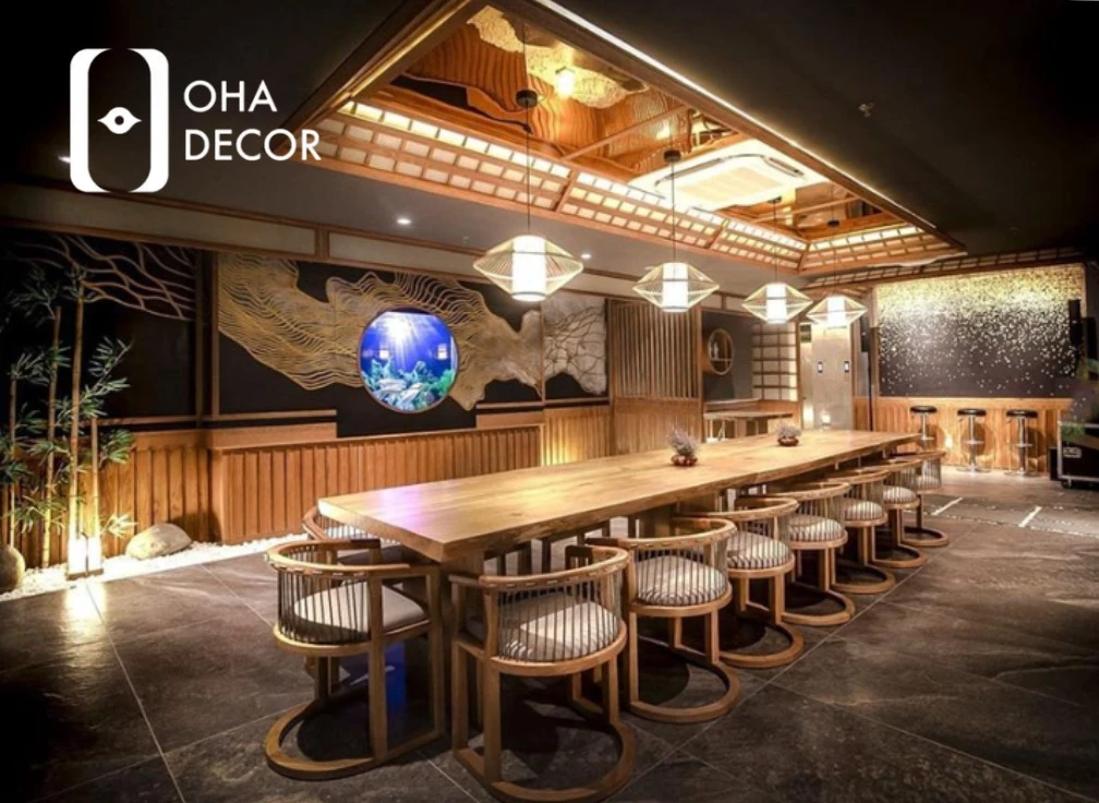 thi công nhà hàng quán ăn Hà Nội