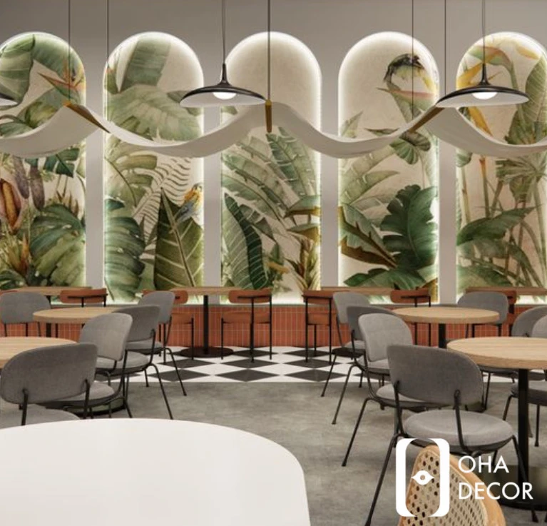 thi công quán ăn HCM