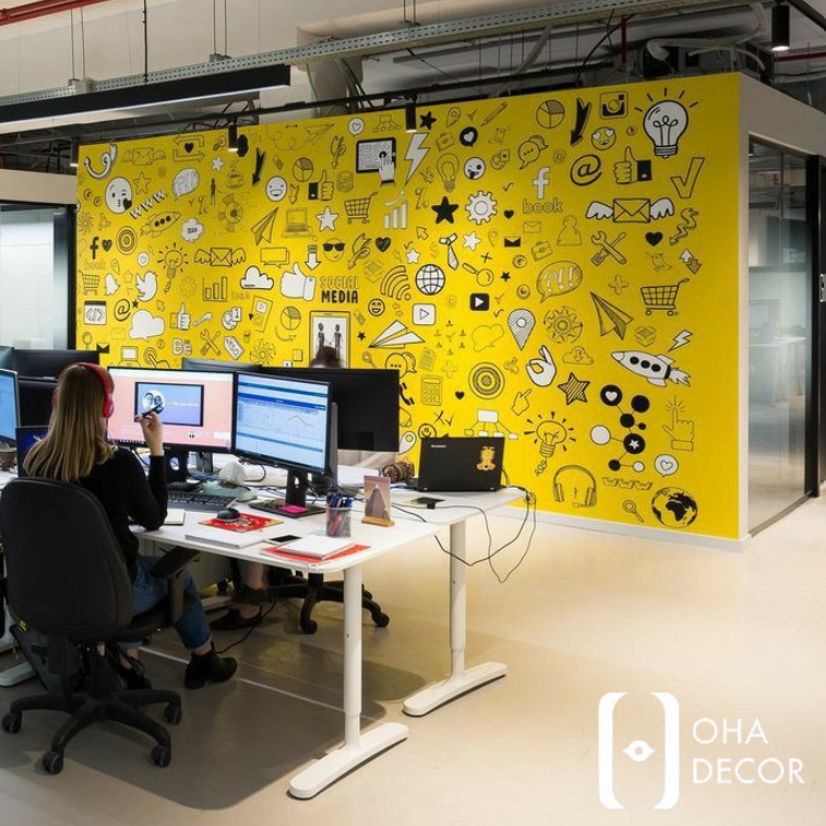 Top 10 decal dán tường văn phòng Hải Phòng chất lượng cao năm 2025 4 Decal dán tường văn phòng Hải Phòng