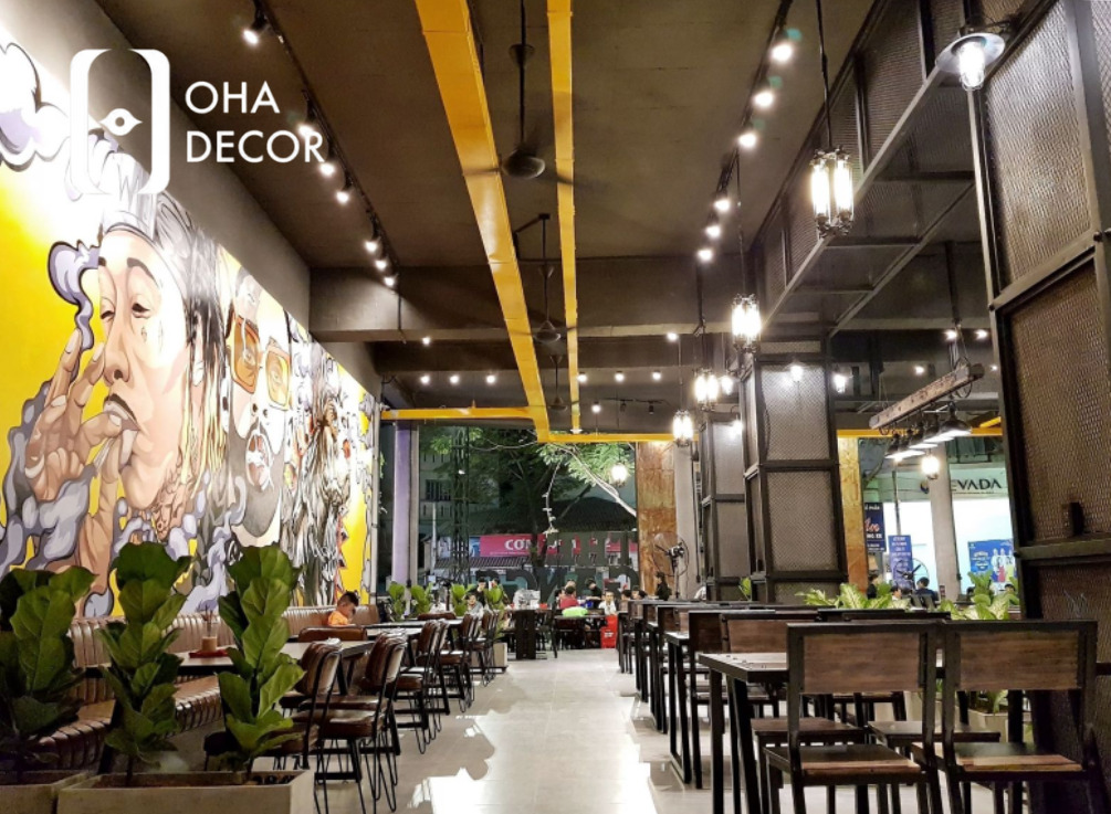 Top 7 giải pháp thi công nhà hàng quán ăn Hà Nội đẹp bền chuẩn công năng 5 thi công nhà hàng quán ăn Hà Nội