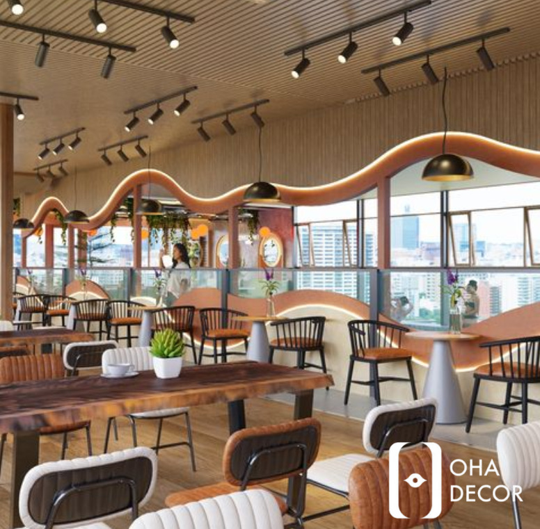 thi công quán ăn HCM
