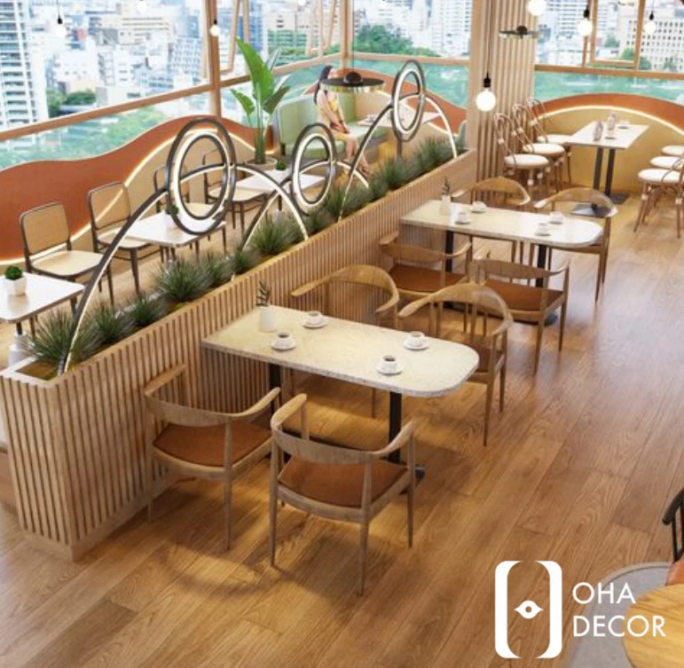 thi công quán ăn HCM