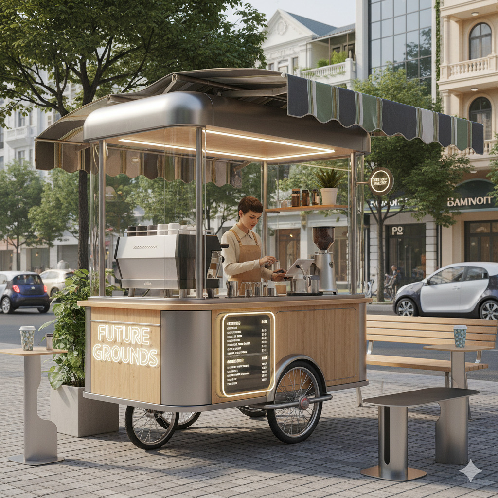 Thiết kế thi công quán cà phê Hà Nội