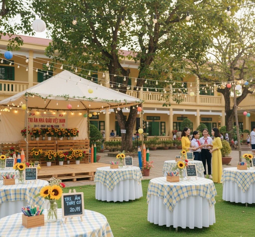 Trang Trí Sự Kiện 20/11 Đà Nẵng 2025