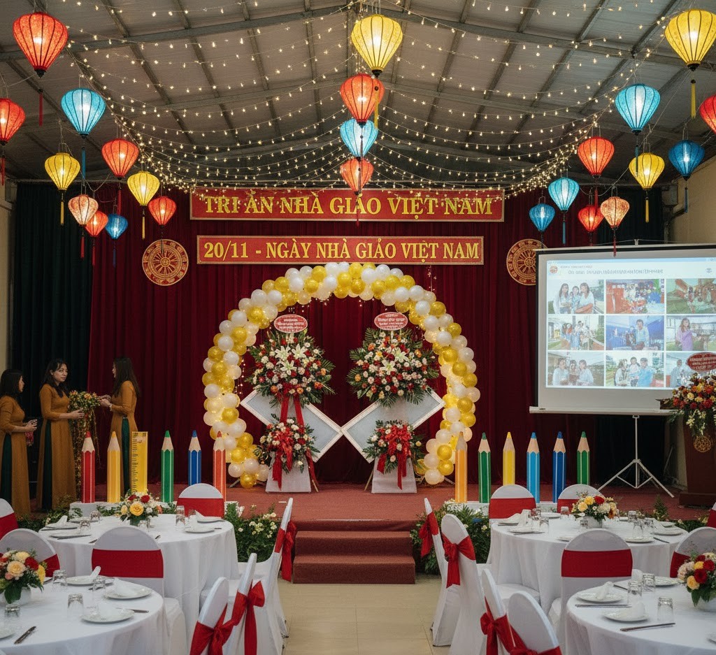Trang Trí Sự Kiện 20/11 Đà Nẵng 2025